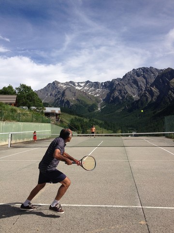 Tennis de l'hôtel